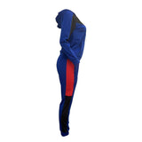 Color Block Two Piece Activewear Zipper Up Set image 9