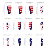 Patriotic Stars and Stripes Nail Art Set image 5