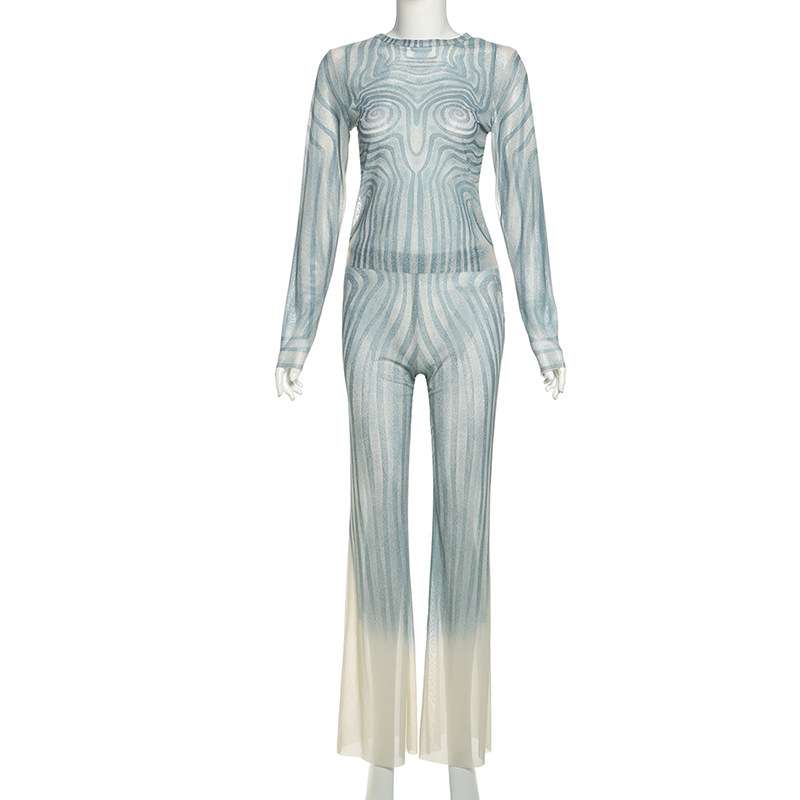 Patterned Loungewear Set image 6