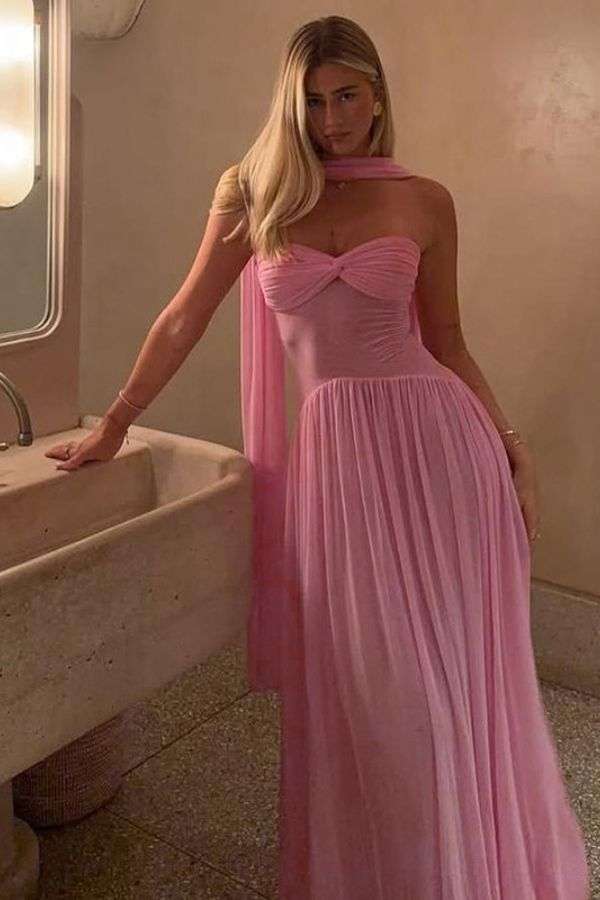 Pleated Evening Gown image 0