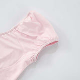 Ruched Sleeve Cotton Top image 6