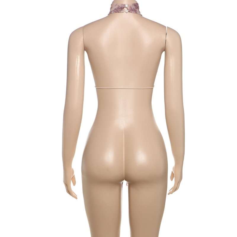 Boho-Chic Sheer Halter Top image 5