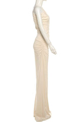 Divine One Shoulder Drape Gown image 5