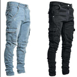 Multi Pocket Cargo Jeans image 4