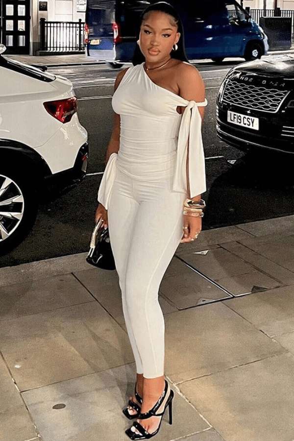 Elegance Unveiled Off-Shoulder Jumpsuit image 2