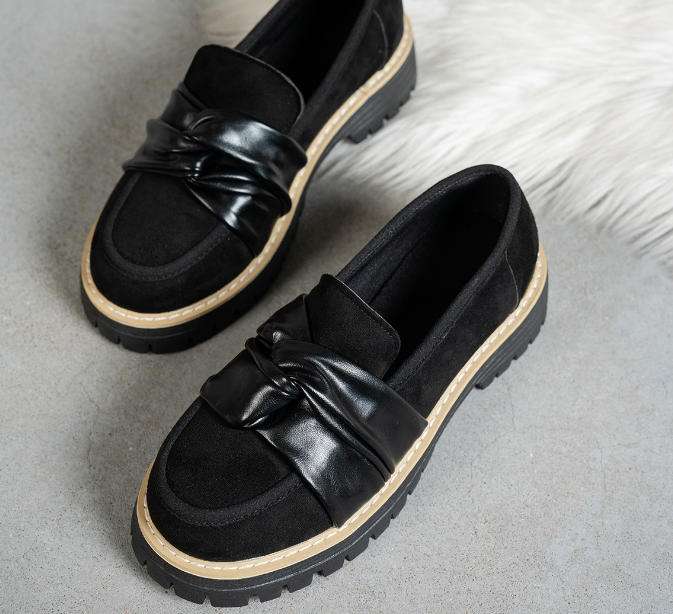 أحذية لوفر ذات نعل سميك