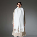 Classic Scarf Shawl Cashmere Women Winter Shawl image 3