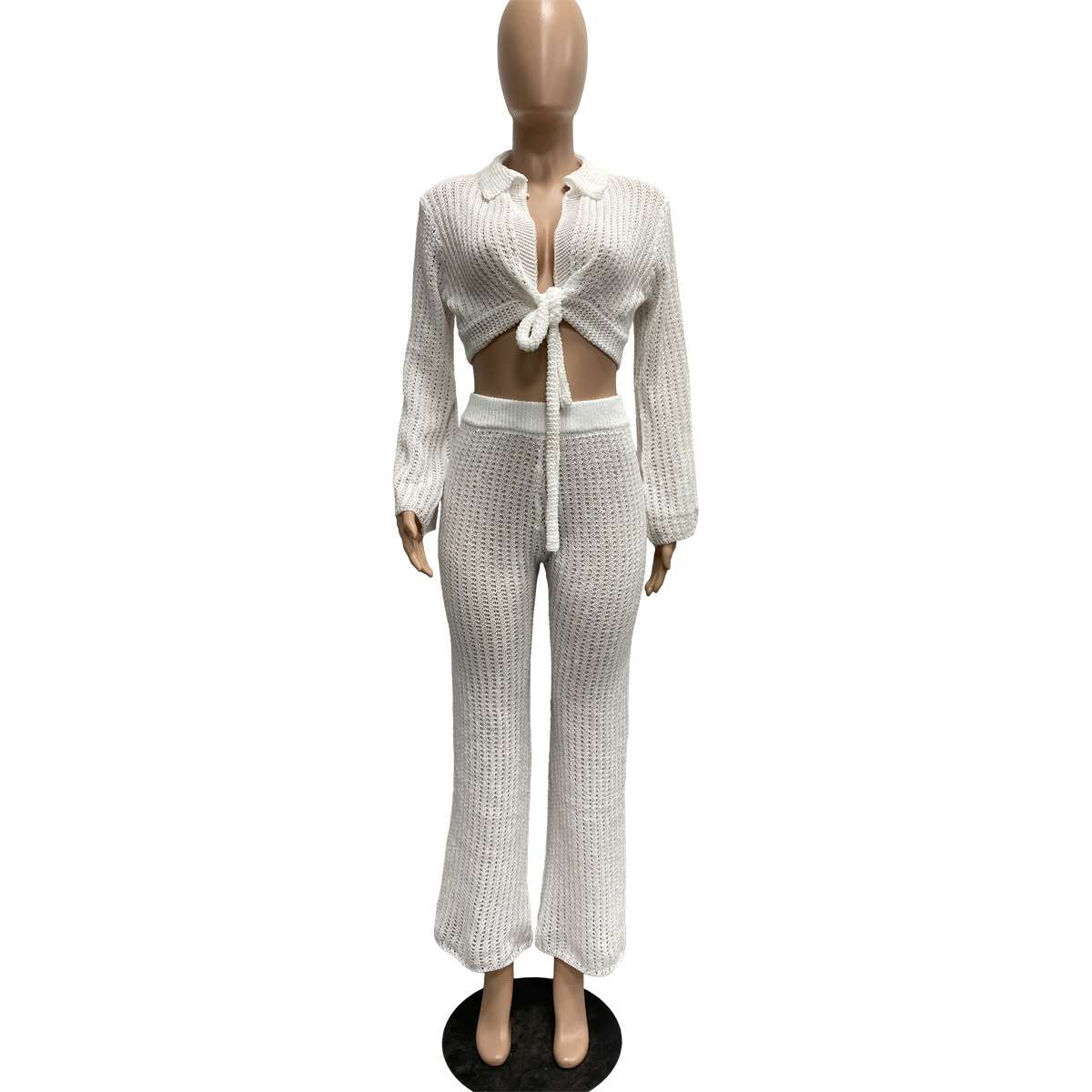 Cozy Chic Knit Top and Pants Set image 9