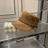 Stylish Bucket Hat with Adjustable Strap