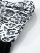 Animal Print Crop Top & High-Waisted Pants Set image 4