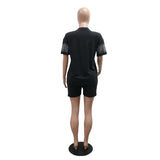 Embellished T-Shirt & Shorts Set image 4