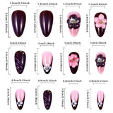 Floral 3D Nail Art image 2