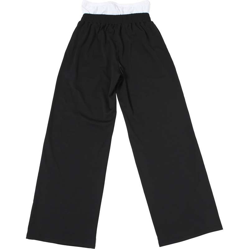 Straight Fit Flat-Front Pants image 4