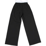 Straight Fit Flat-Front Pants image 4