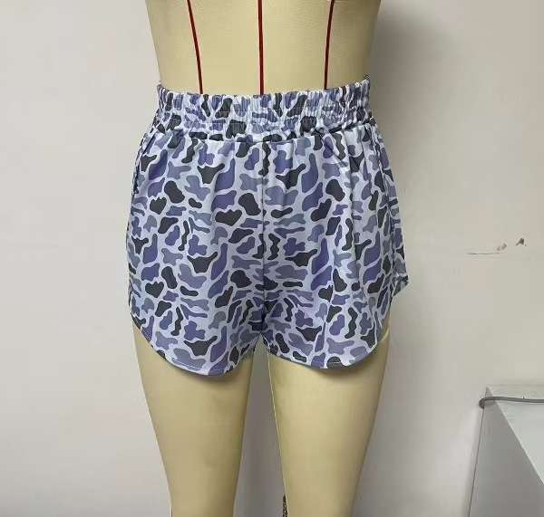 Camouflage Pattern Sports Shorts image 4