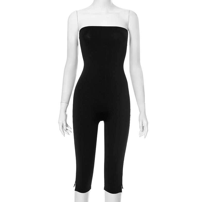 Stylish Strapless Jumpsuit image 2