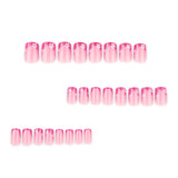 Glitter French Tip Nail Art image 8