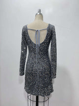 All Day Sequin Mini Dress image 4