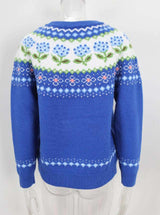 Colorful Floral Pattern Sweater image 6