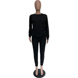 Cozy Luxe Lounge Set - L, Black image