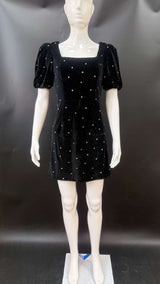 Puff-Sleeve Mini Dress image 2