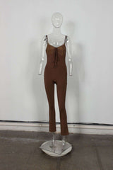 Strapless Lace Detail Jumpsuit image 3