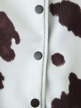 Cow Print Faux Shearling Jacket image 3