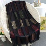 Luxurious striped scarf Shawl image 2