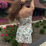Floral Two-Piece Summer Set with Slit Details image 4
