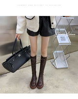 Winter High Leg Knee High Boots image 0
