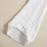 Asymmetric Flared Sleeves Crop Top image 6