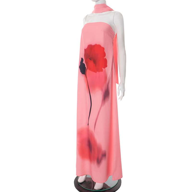 Floral-Print Maxi Dress image 7