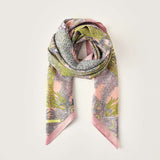 Elegant Printed Scarf - Free Size, Multi Pink image