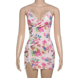 Floral Off-Shoulder Ruched Mini Dress image 4