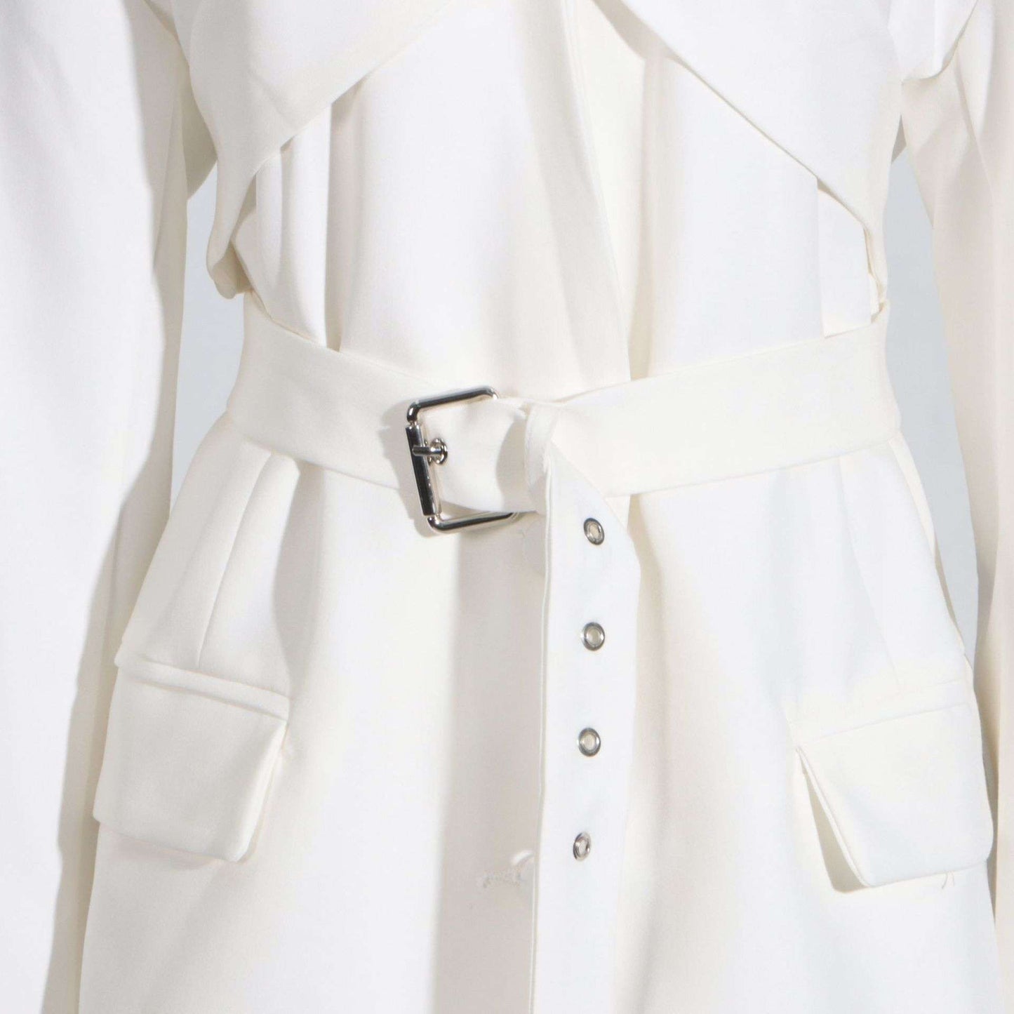 Cross Collar Long Sleeved Blazer image 8