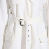 Cross Collar Long Sleeved Blazer image 8