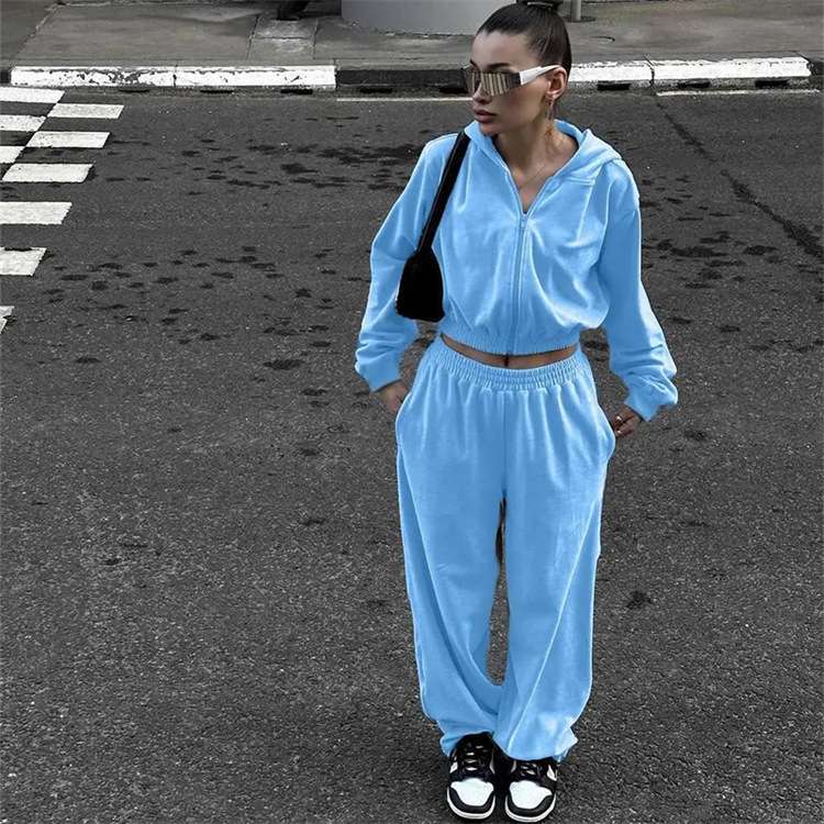 Velvet Athleisure Set image 4