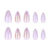 Holographic Butterfly Gel Nail Art image 1