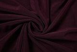Deep V Plum Sheer Top image 3