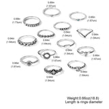 Assorted Dainty Stacking Rings image 4
