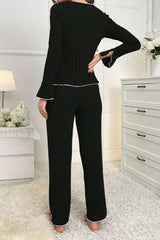 Long Sleeve Pajama Set Loungewear image 2