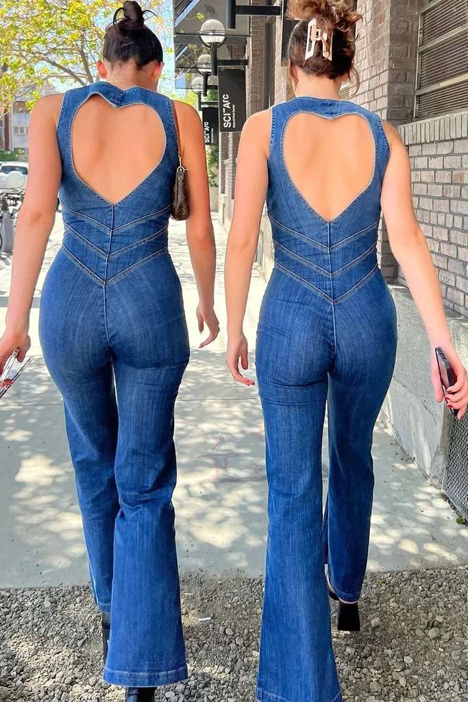Retro Denim Diva Jumpsuit image 2