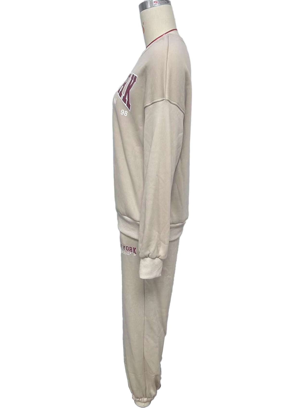 Relax Fit Short Sleeve Sweatshirt Set image 5