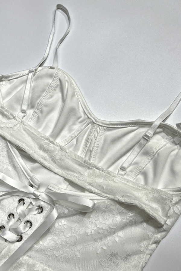 Seraphina Lace Corset Mini Dress image 8