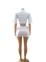 Crop Top & Mini Skirt Co-Ord Set image 3