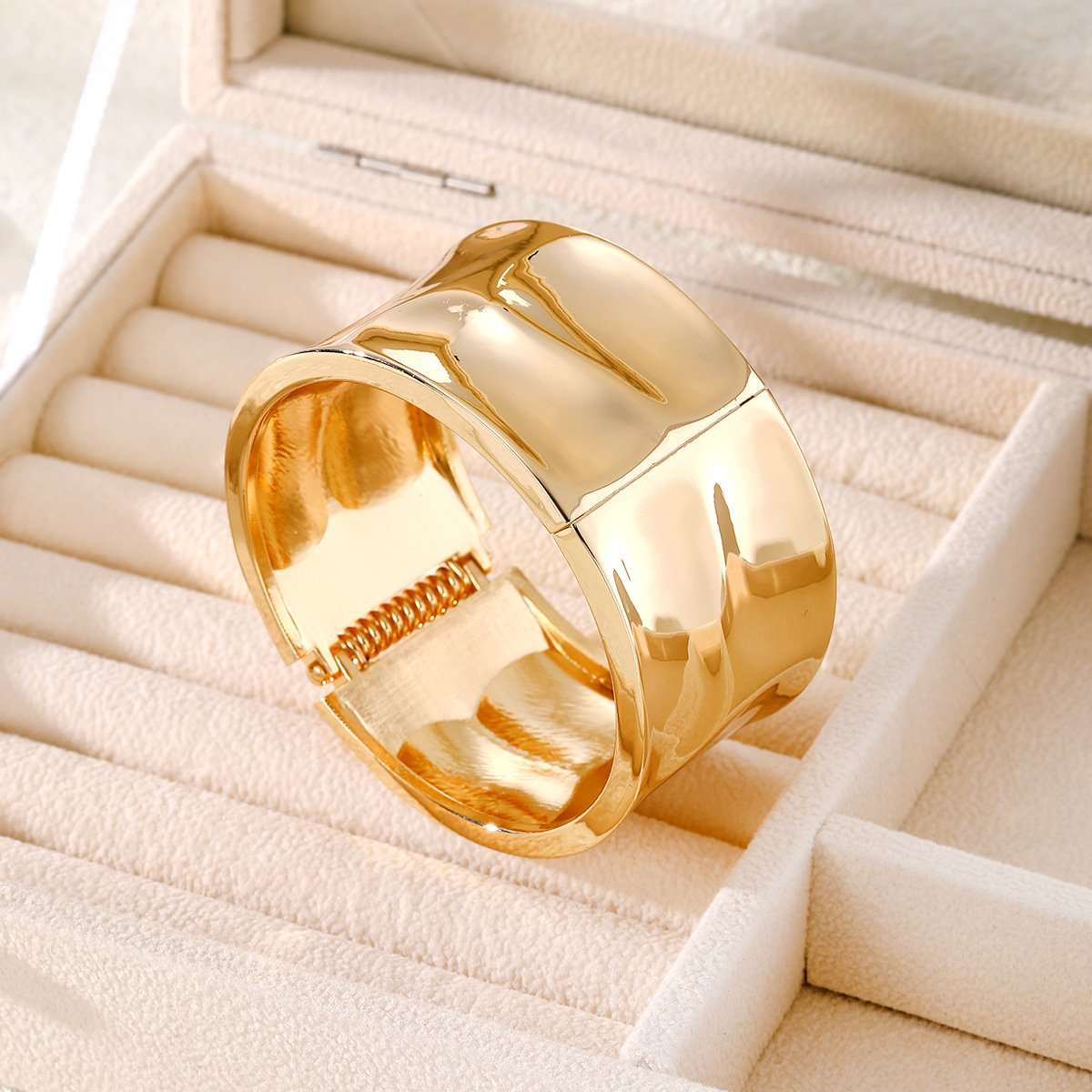 Wide Square Cuff Bracelet image 4