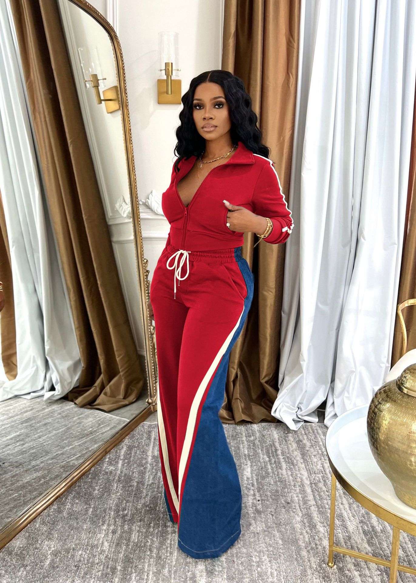 Sporty Tracksuit Set image 1