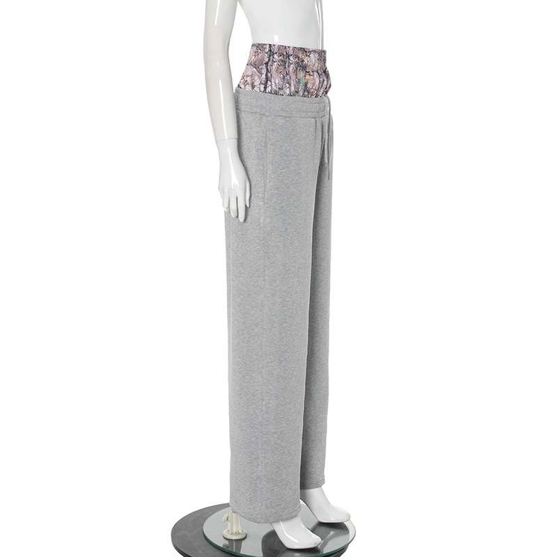 Baggy Sweatpant Casual High Double Waist Printed Boxer Sweatpants image 5