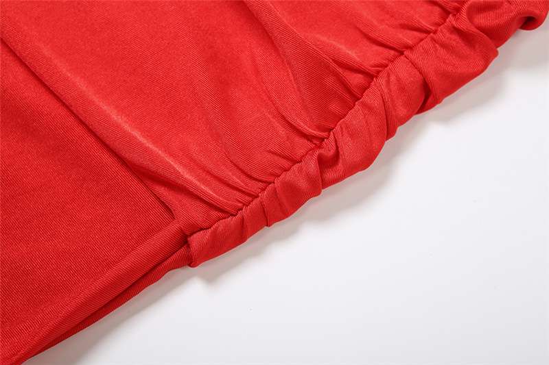 Draped Maxi Dress with Long Sleeves image 6