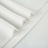 White Ribbed Fitted Crop Top image 5